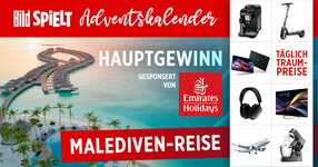 Gewinnspiel: BILDspielt-Adventskalender